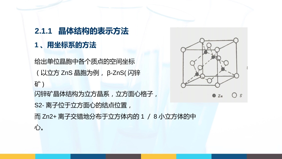 (18)--2.1.1 晶体结构的表示方法_第1页