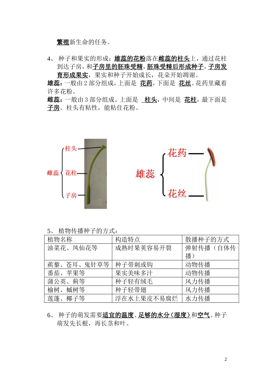 四年级下册科学第二单元知识点_第2页