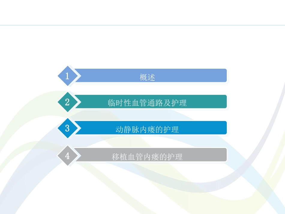 血液透析血管通路的护理ppt课件[共35页]_第2页