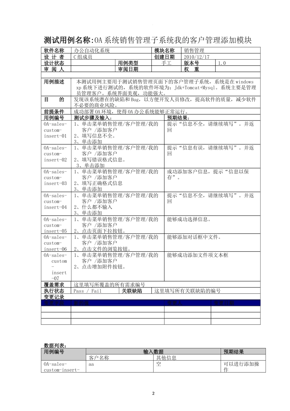 测试用例模板示例[46页]_第2页