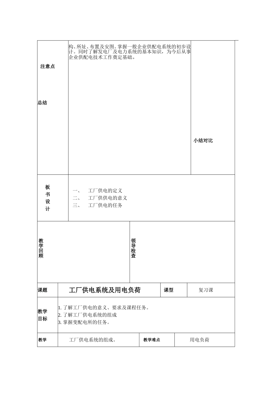 工厂供电教案第一章_第2页