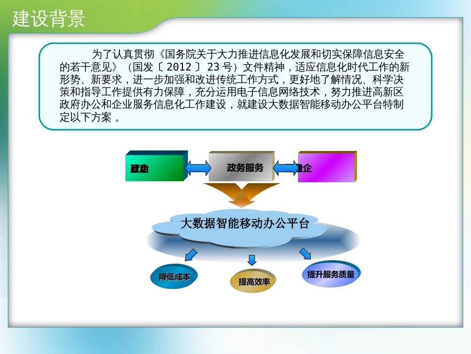 贵阳高新区大数据智能移动办公平台建设方案资料[29页]_第3页