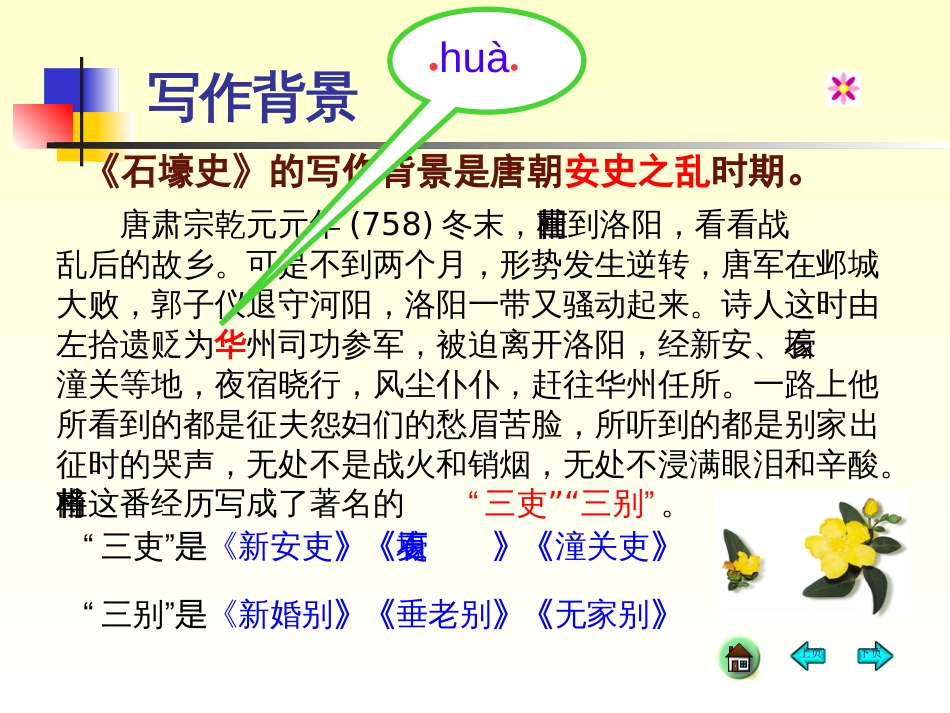 石壕吏(公开课、精致实用PPT课件)_第2页