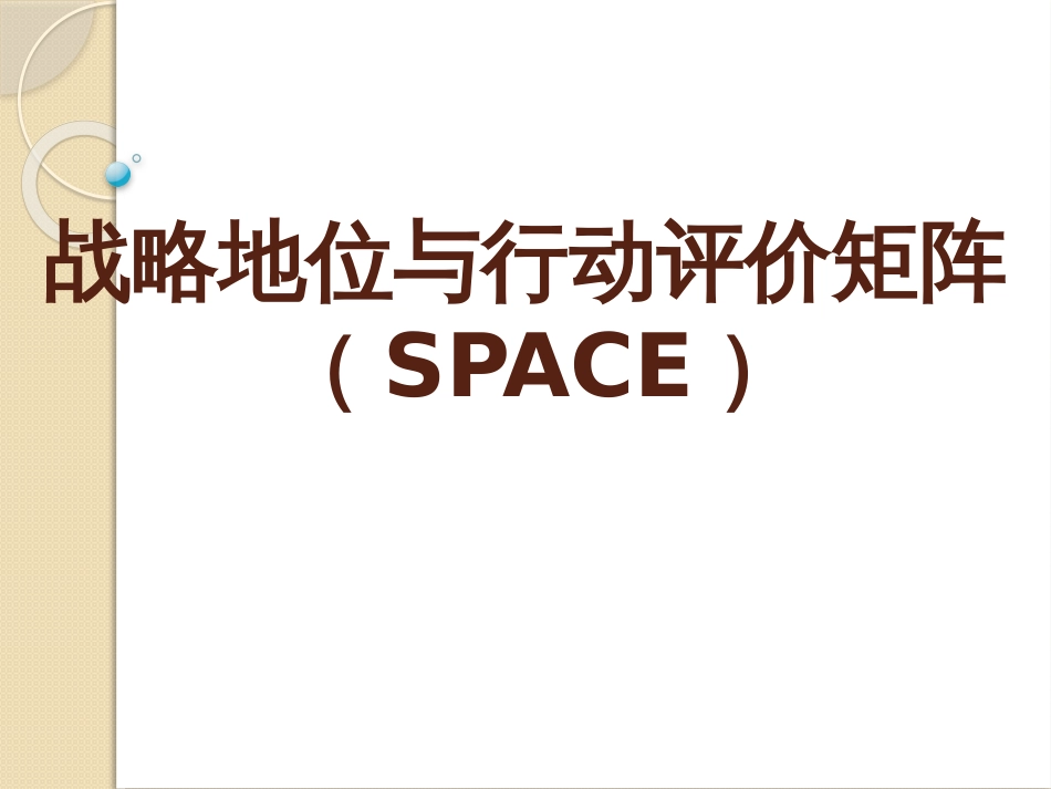 SPACE矩阵[16页]_第1页