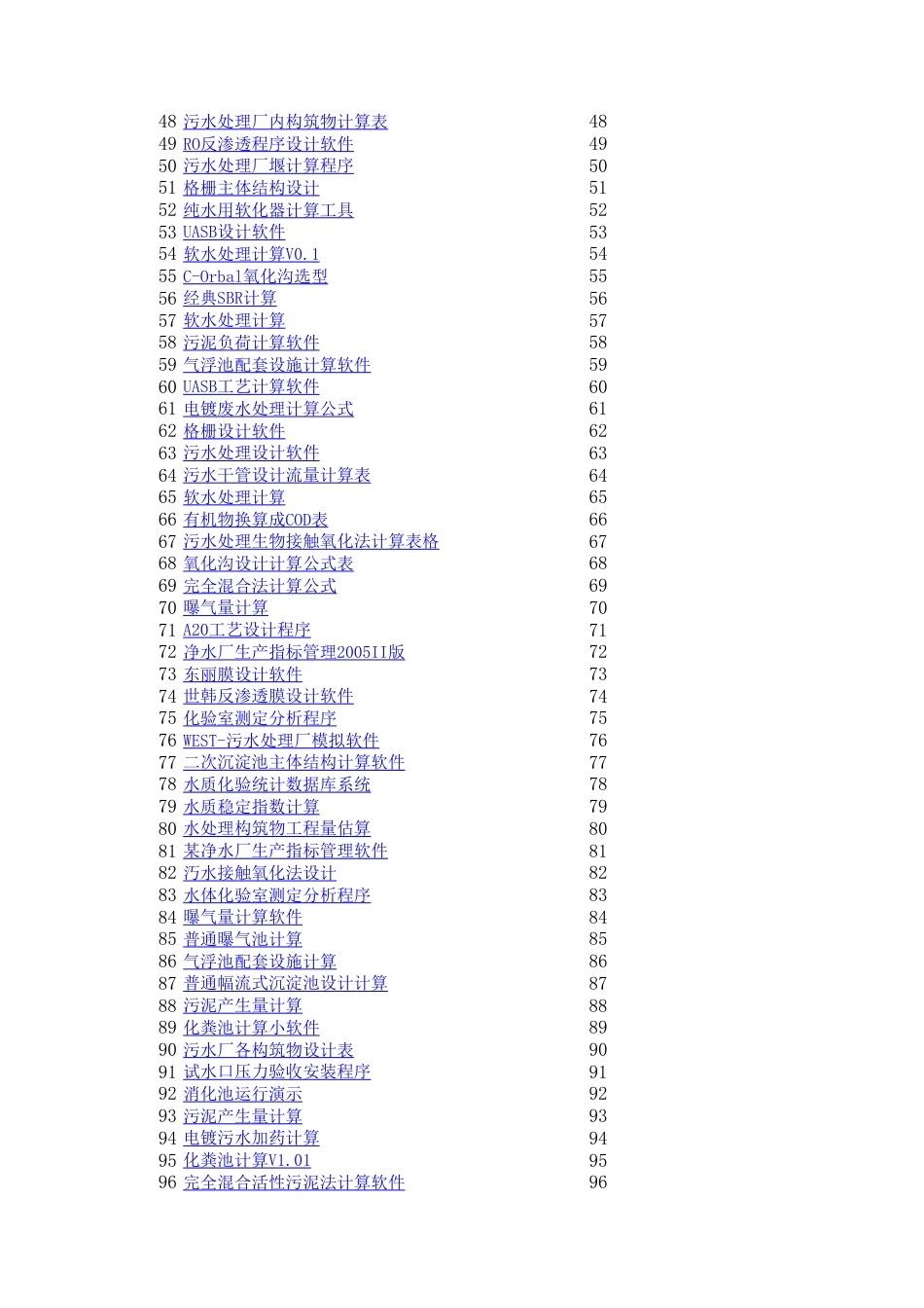 水处理计算软件大全400多个软件汇总[共3页]_第2页