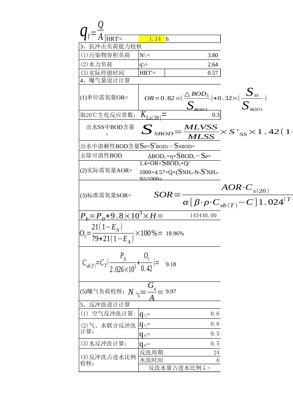 BAF曝气生物滤池设计[3页]_第2页