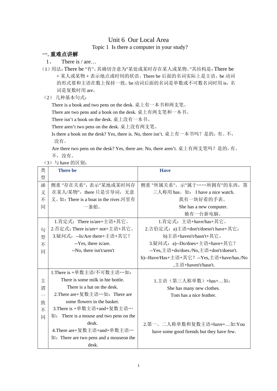 仁爱版七年级英语下册Unit6topic1教材讲解_第1页