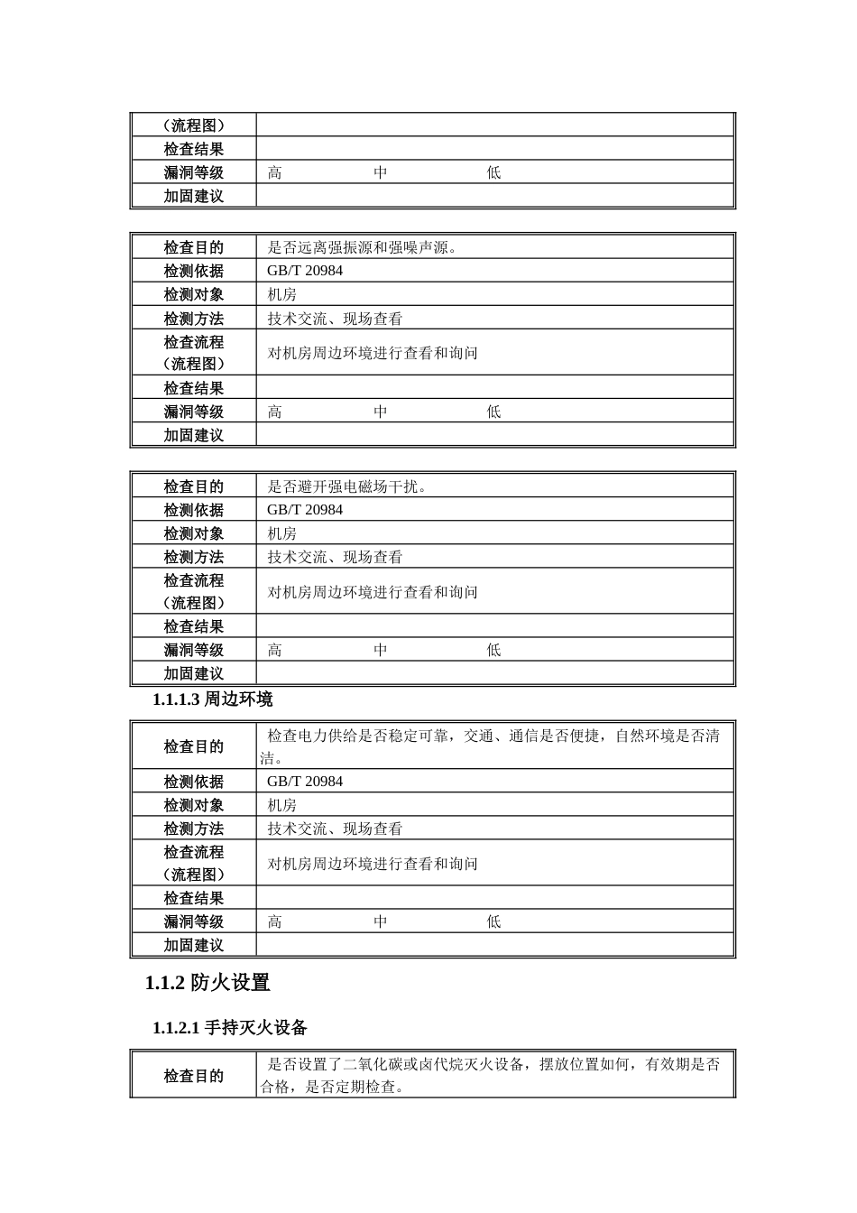 信息安全风险评估物理脆弱性识别用例[共26页]_第3页