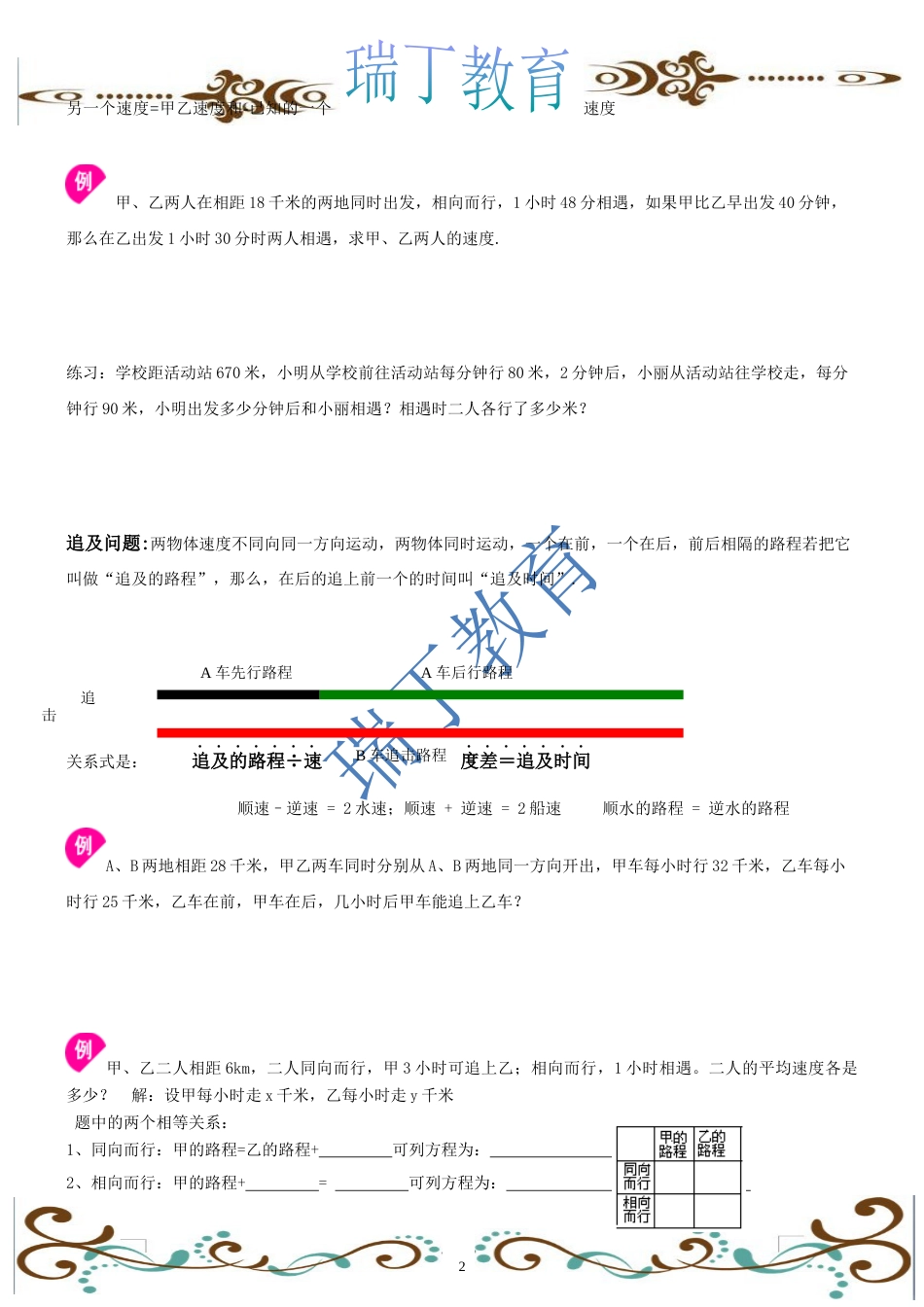 二元一次方程组的应用13种类型[21页]_第2页