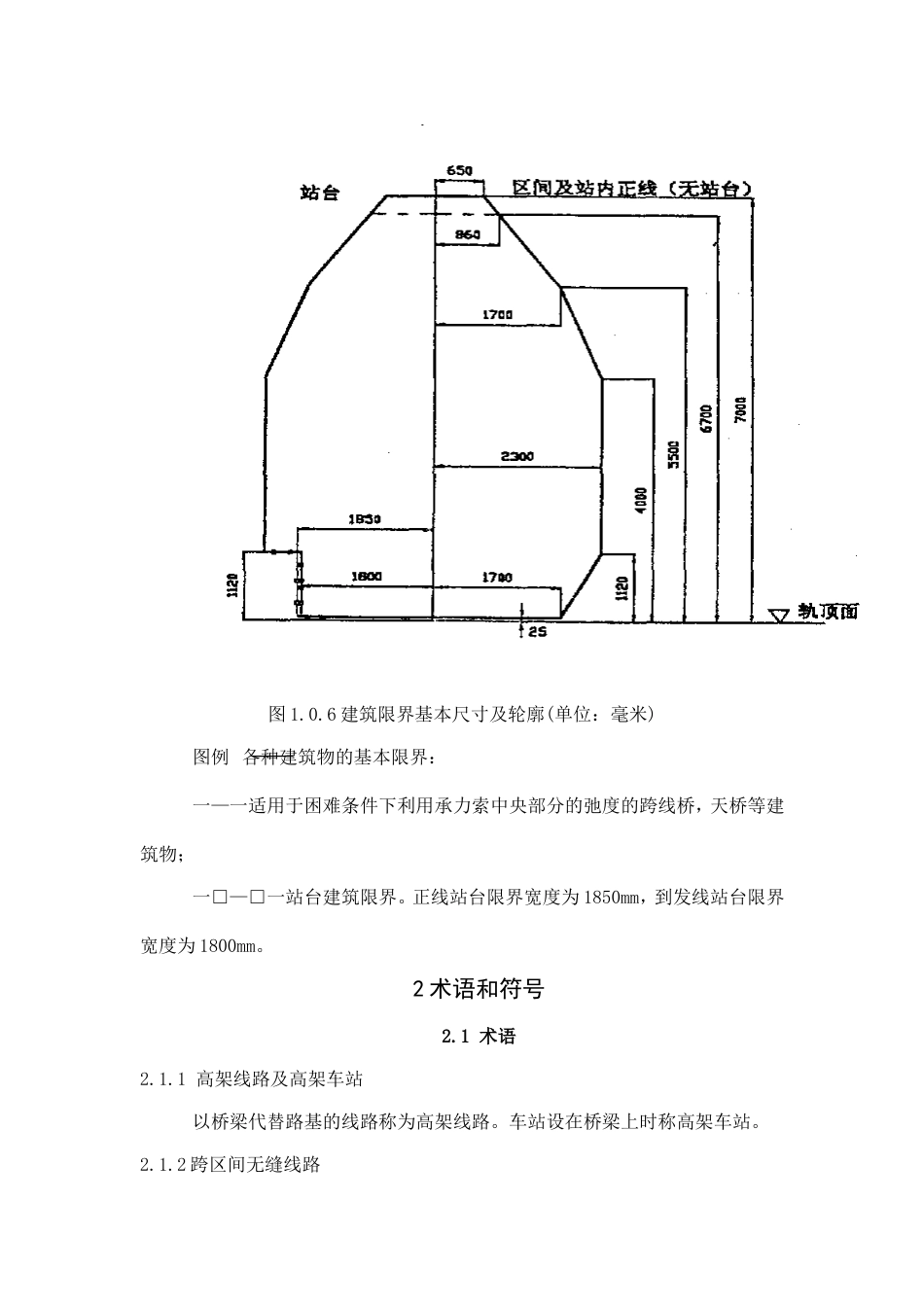 时速200公里新建铁路线桥隧站设计暂行规定_第3页