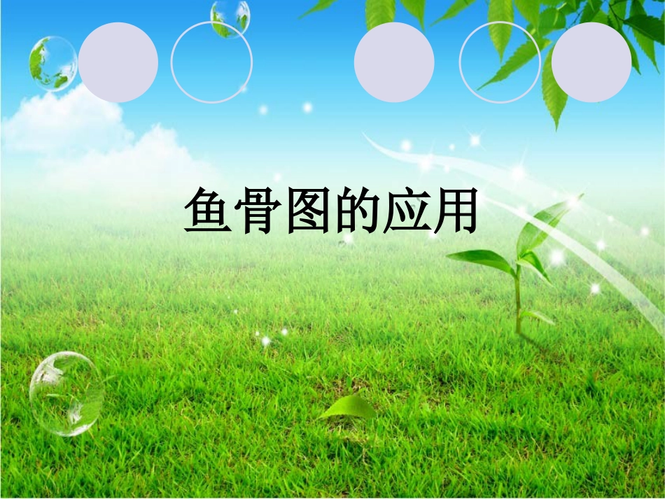鱼骨图的应用[24页]_第1页