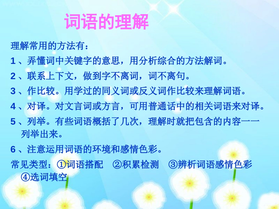 小学语文复习之词语课件_第2页