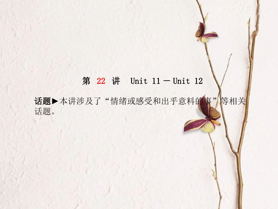 安徽省中考英语 第一部分 系统复习 成绩基石 九全 第22讲 课件(1)_第2页