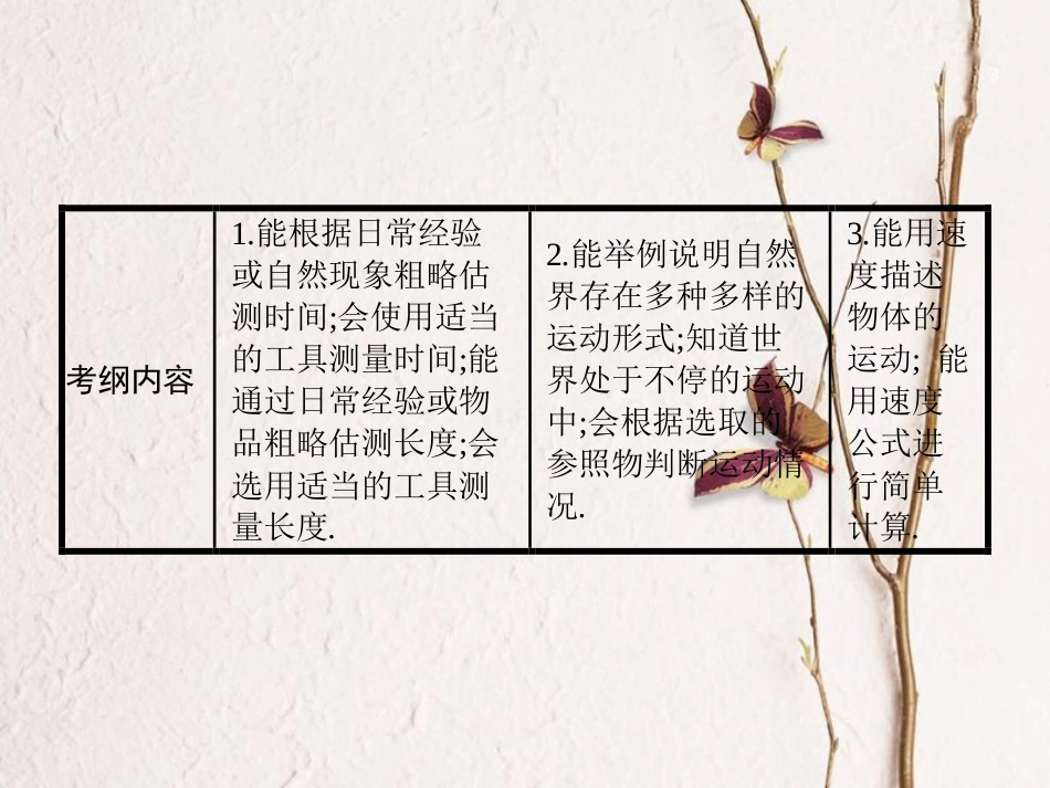 中考物理 第一章 机械运动复习课件 新人教版_第3页