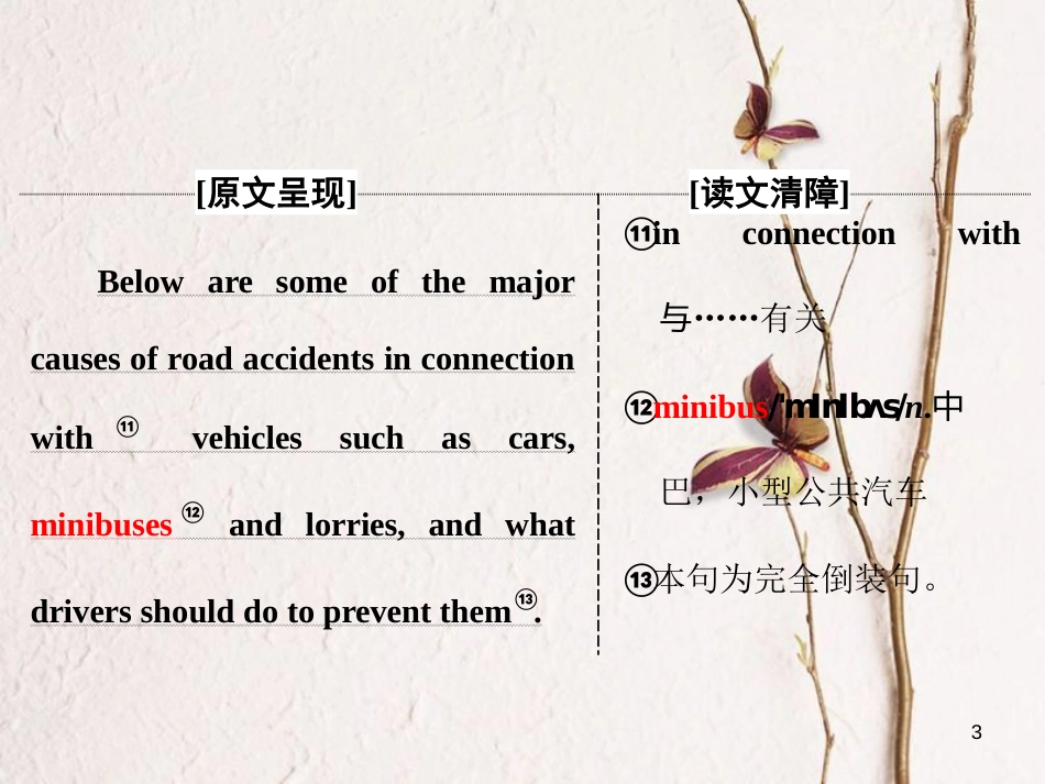 高中英语 Unit 4 Public transpor Section Ⅴ Project课件 牛津译林版选修7(1)_第3页