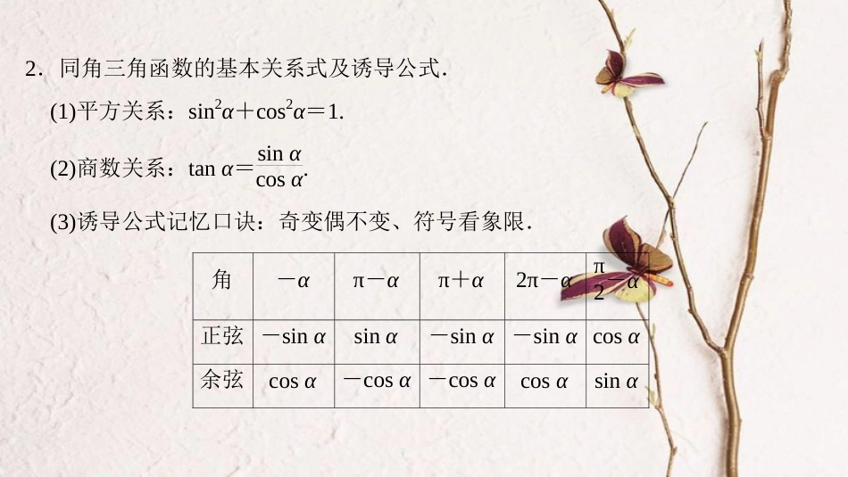 高考数学二轮复习 第3部分 考前增分策略 专题1 考前教材重温课件 文_第3页