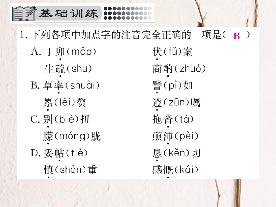 七年级语文下册 第四单元 13 叶圣陶先生二三事课件 新人教版_第2页