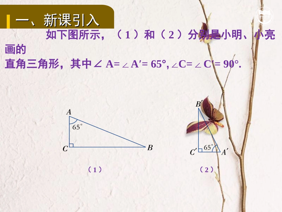 九年级数学上册 第4章 锐角三角函数 4.1 正弦和余弦教学课件 （新版）湘教版(1)_第3页