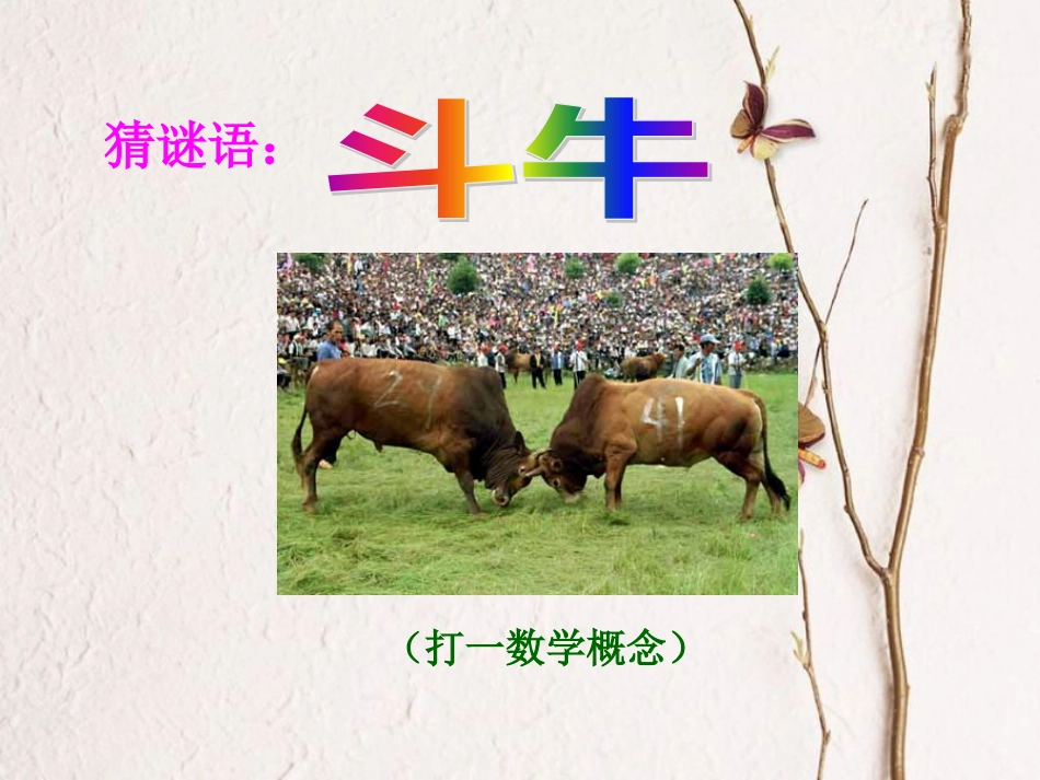 七年级数学下册 8.4 对顶角课件 （新版）青岛版_第2页