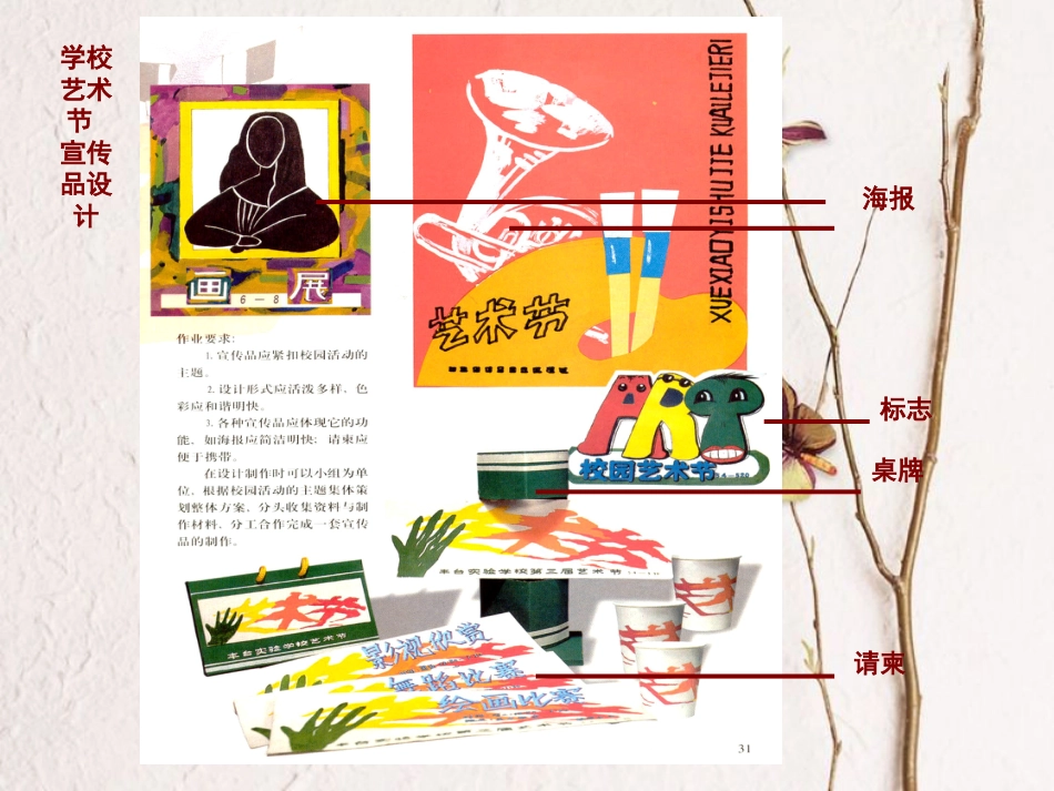 七年级美术上册 10 宣传品的设计课件 人美版(1)_第3页