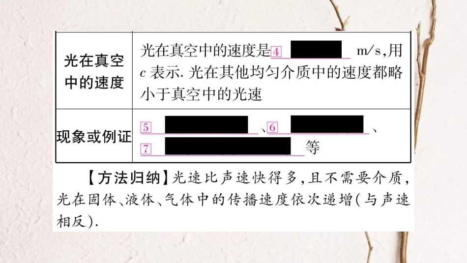 中考物理一轮复习 第4讲 光现象课件 新人教版(1)_第3页