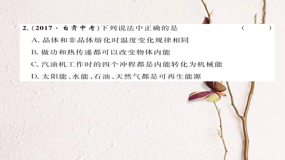 九年级物理全册 期末达标测试习题课件 （新版）新人教版_第2页