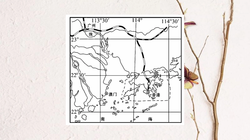 （人教版通用）中考地理总复习 八下 第7章 南方地区 第2课时 香港和澳门 台湾省课件_第2页
