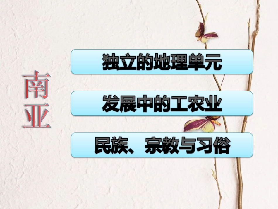 广东省佛冈县七年级地理下册 7.3 南亚课件 （新版）粤教版(1)_第2页