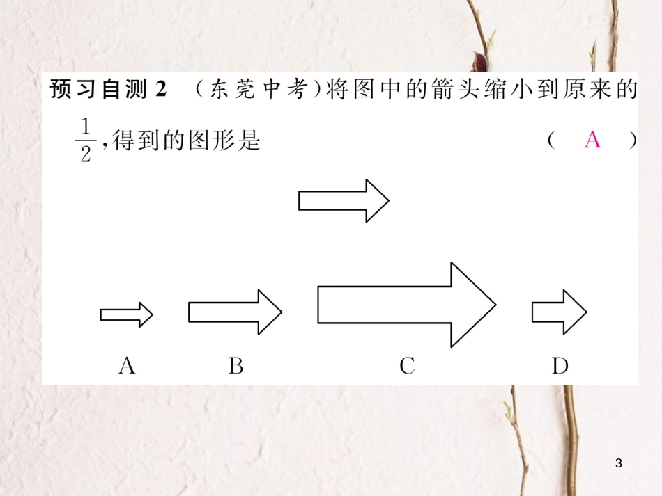 九年级数学下册 第27章 相似 27.1 图形的相似（第1课时）相似图形作业课件 （新版）新人教版_第3页