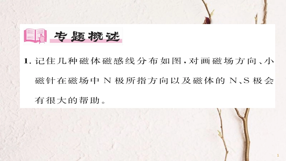 九年级物理全册 小专题（二）电与磁作图习题课件 （新版）新人教版(1)_第1页