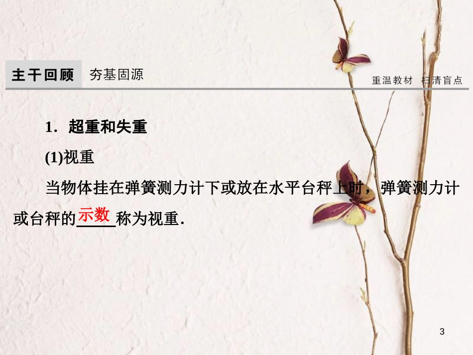 高考物理大一轮复习 第3章 牛顿运动定律 第3节 牛顿运动定律的综合应用课件_第3页