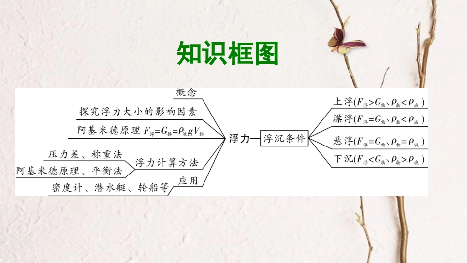 贵州省中考物理 第一部分 夯实基础过教材 第九章 浮力复习课件(1)_第2页