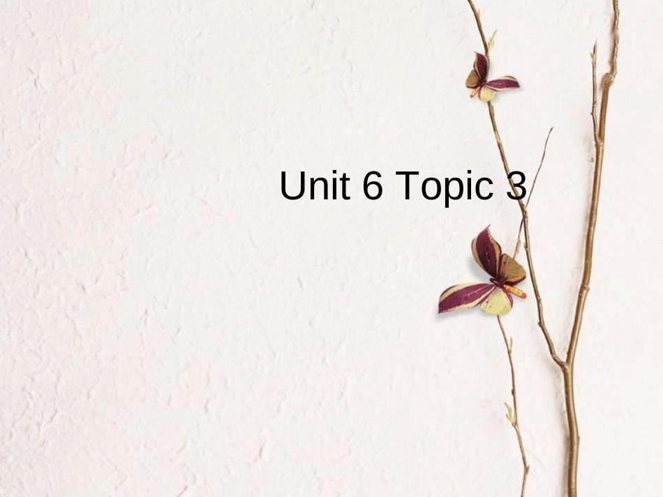 福建省福清市七年级英语下册 Unit 6 Topic 3 Which is the way to the hospital课件 （新版）仁爱版(1)_第1页