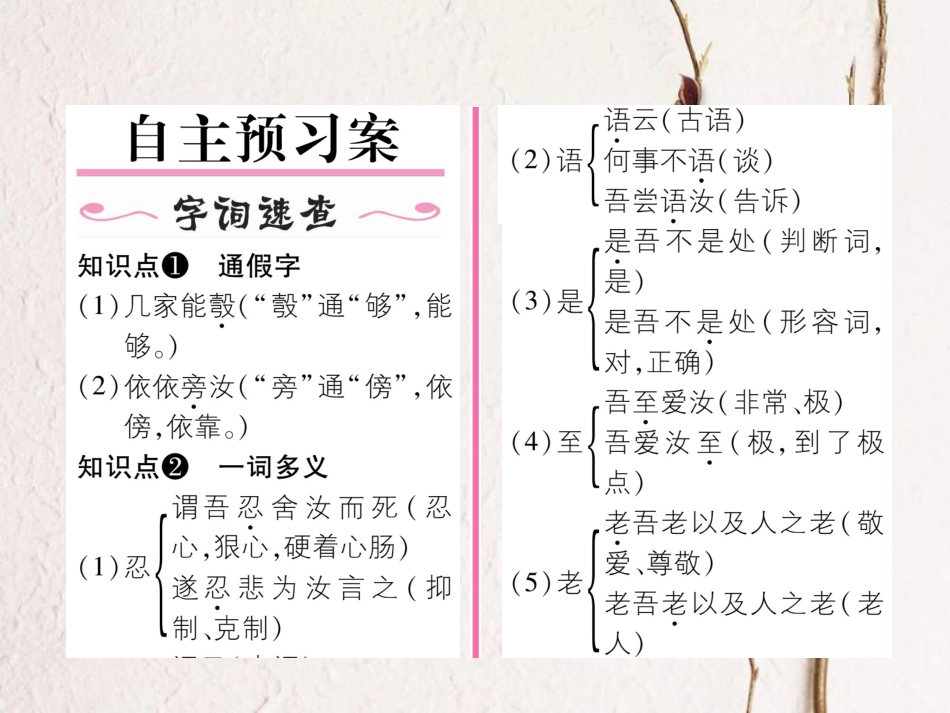 （遵义专版）九年级语文下册 第六单元 24 与妻书课件 语文版_第2页