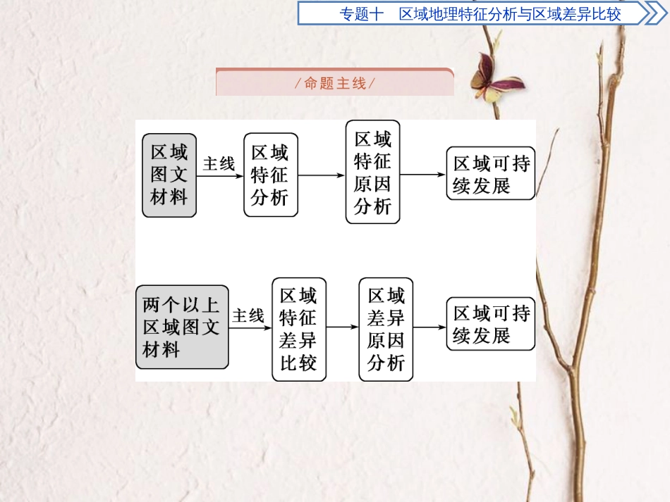 高考地理二轮复习 专题十 区域地理特征分析课件(1)_第3页