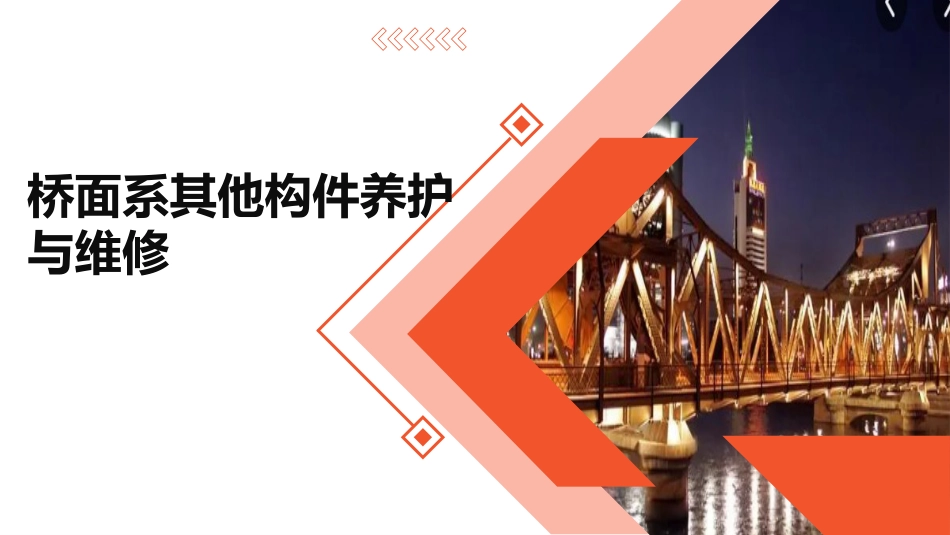 (2.2.1)--2.2.1 桥面系其他构件养护与常见病害_第1页