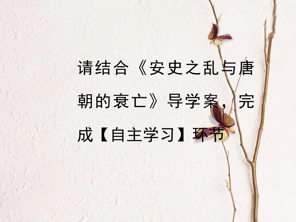 七年级历史下册 第1单元 隋唐时期：繁荣与开放的时代 第5课 安史之乱与唐朝衰亡课件2 新人教版(1)_第3页