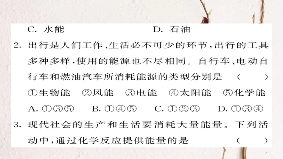 九年级物理全册 第22章 能源与可持续发展课件 （新版）新人教版[共18页]_第3页