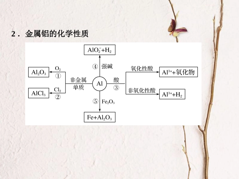 高考化学总复习 从铝土矿到铝合金课件 苏教版(1)_第3页
