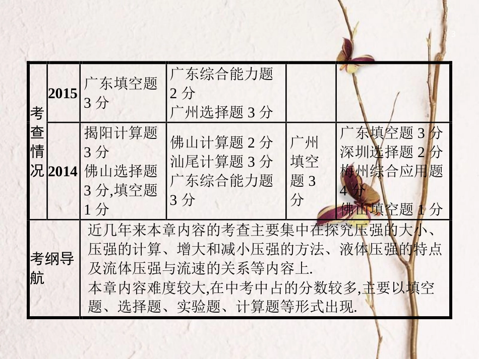 中考物理 第九章 压强复习课件 新人教版_第3页