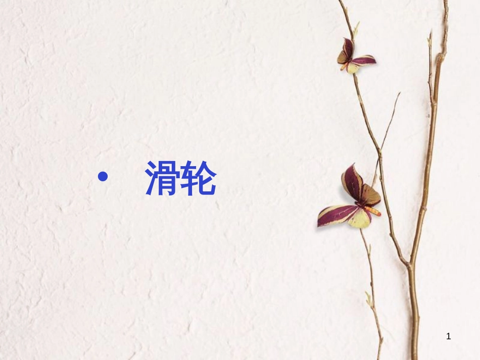 八年级物理下册 5.3《滑轮》课件3 北京课改版(1)_第1页