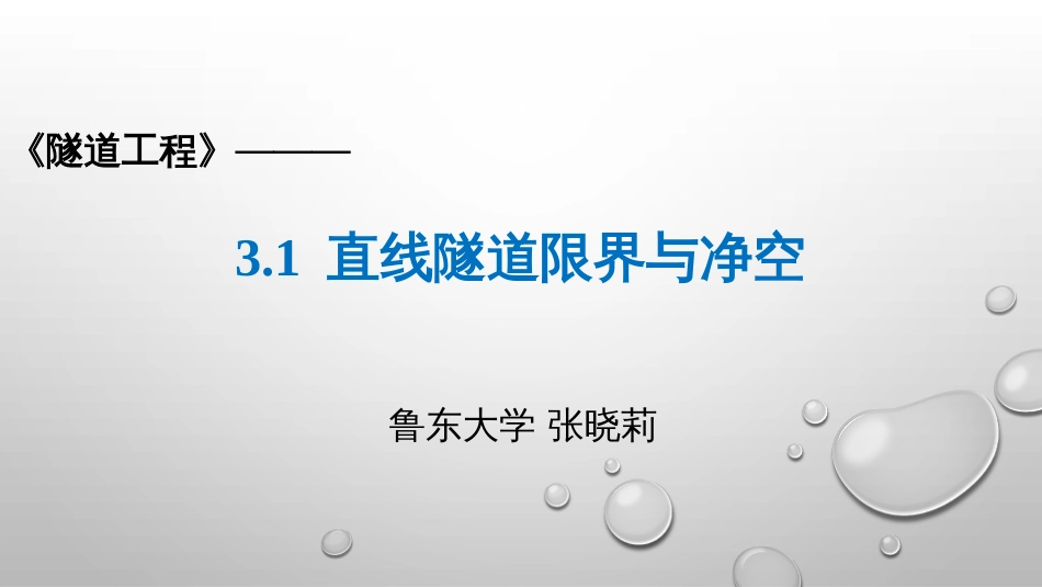 (3.1)--第三章 隧道主体建筑结构_第3页