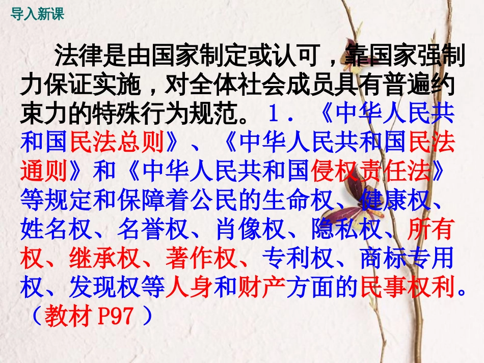 八年级道德与法治上册 第三单元 法律在我心中 第九课 从署名权说起课件 人民版_第2页