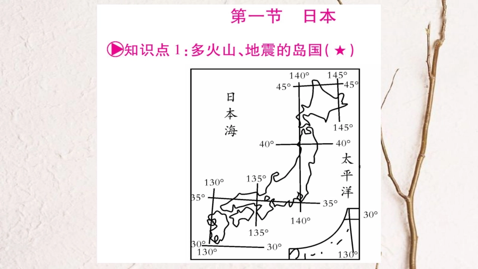 （人教版通用）中考地理总复习 七下 第7章 我们邻近的地区和国家 第1课时 日本和东南亚课件_第2页