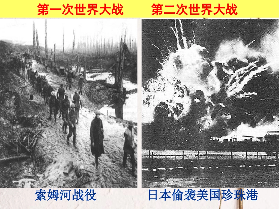 九年级政治全册 第六单元 漫步地球村 第十七课《战争与和平》课件2 教科版_第2页