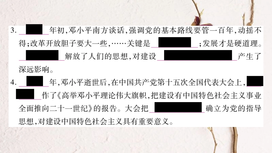 八年级历史下册 第三单元 第10课 建设中国特色社会主义课件 新人教版_第3页