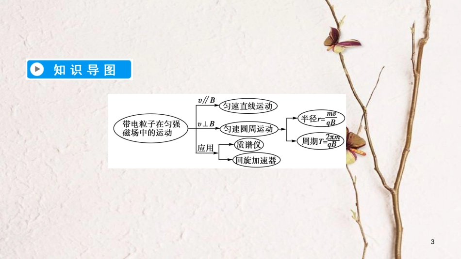 高中物理 第三章 磁场 6 带电粒子在匀强磁场中的运动课件 新人教版选修3-1_第3页