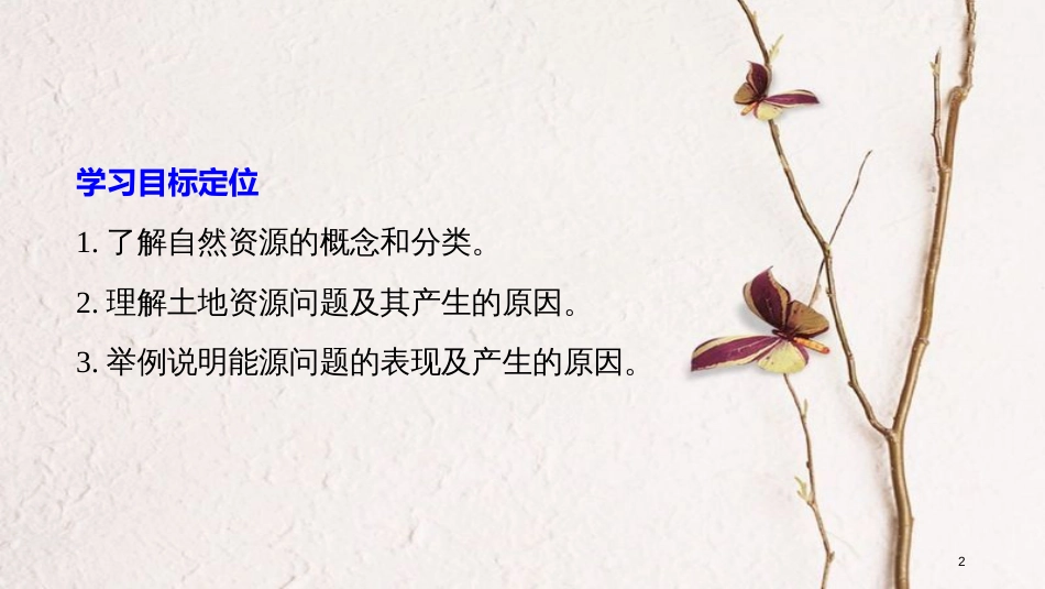 高中地理 第二章 资源问题与资源的利用和保护 第一节 自然资源利用中存在的问题同步备课课件 中图版选修6(1)_第2页