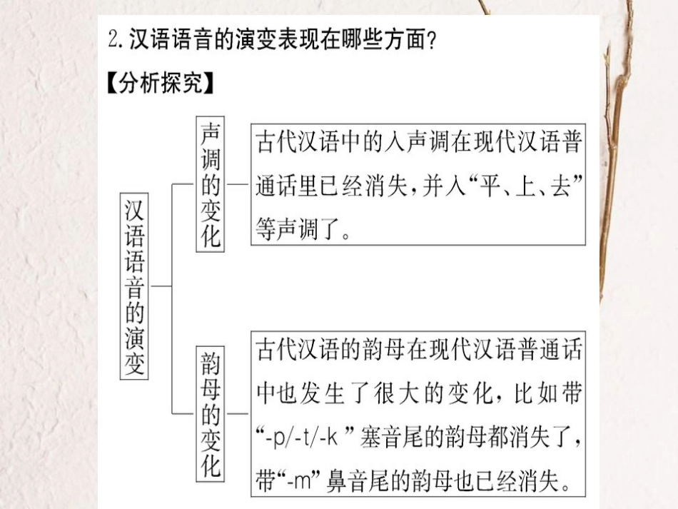 高中语文 第一课 走进汉语的世界 第二节 古今言殊-汉语的昨天和今天课件 新人教版选修《语言文字应用》_第3页