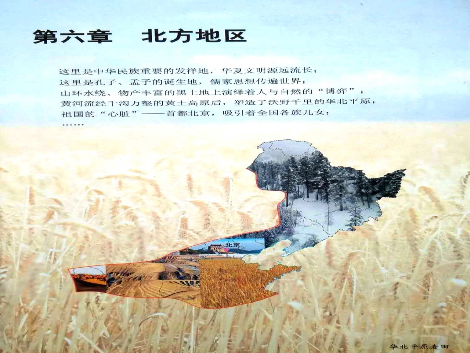 八年级地理下册 第六章 第一节 区域特征课件 （新版）商务星球版(1)_第3页